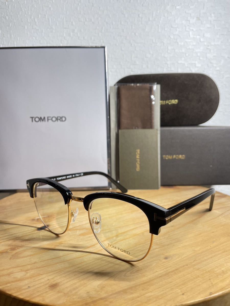 売れ筋商品 トムフォード TOM FORD メガネ フレーム 黒縁 伊達