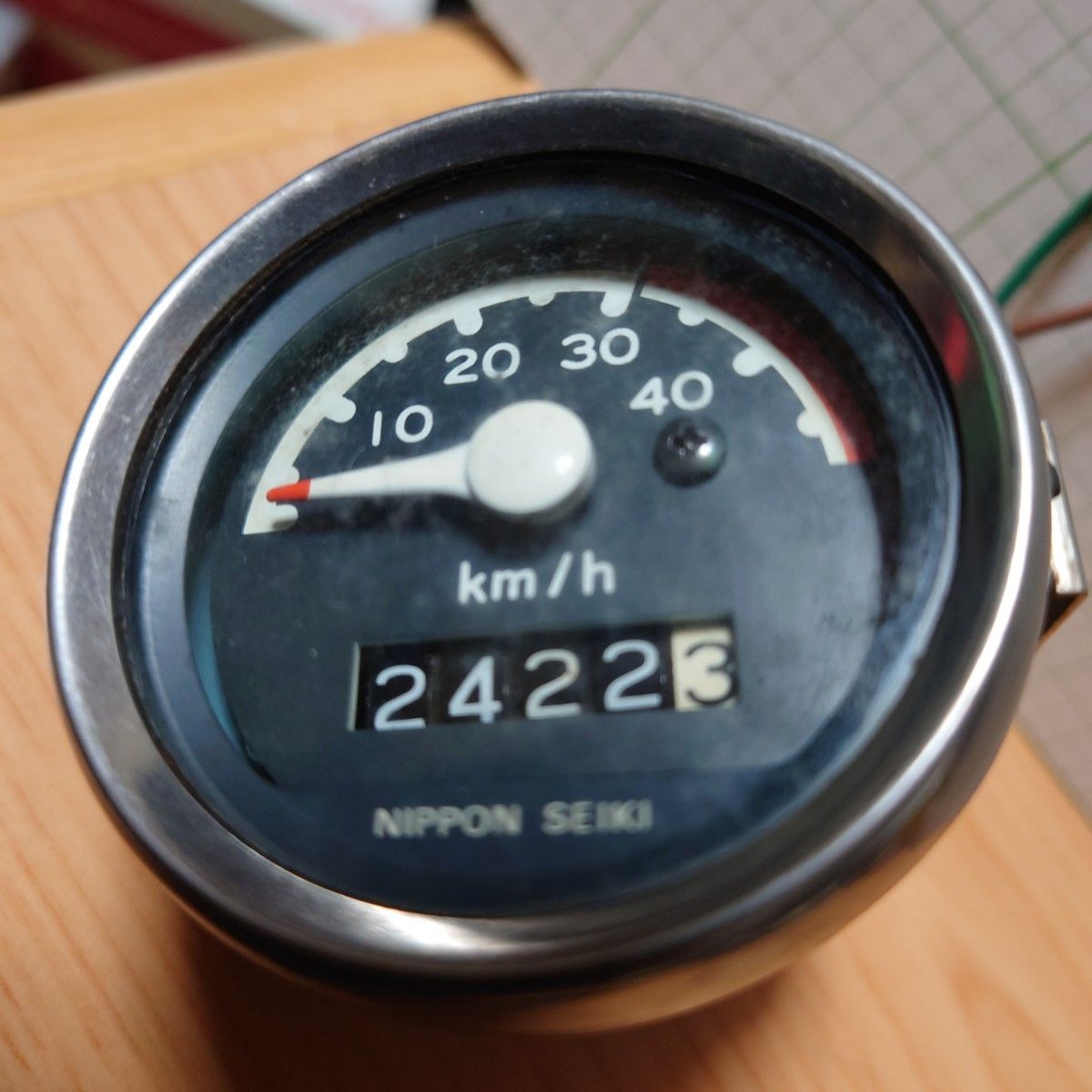 お待たせ! 日本精機 5速100km スピードメーター メーター
