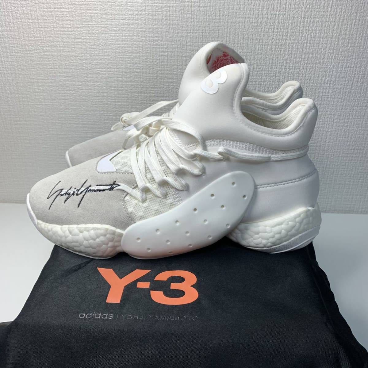 【Y-3】adidas BYW Harden White B43875 26.5cm_画像2