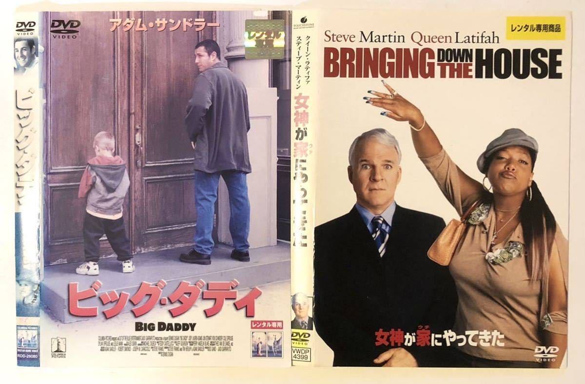 中古洋画DVD 2作品　ビッグ・ダディ　　アダム・サンドラー　　女神が家にやってきた　スティーヴ・マーティン　他_画像1