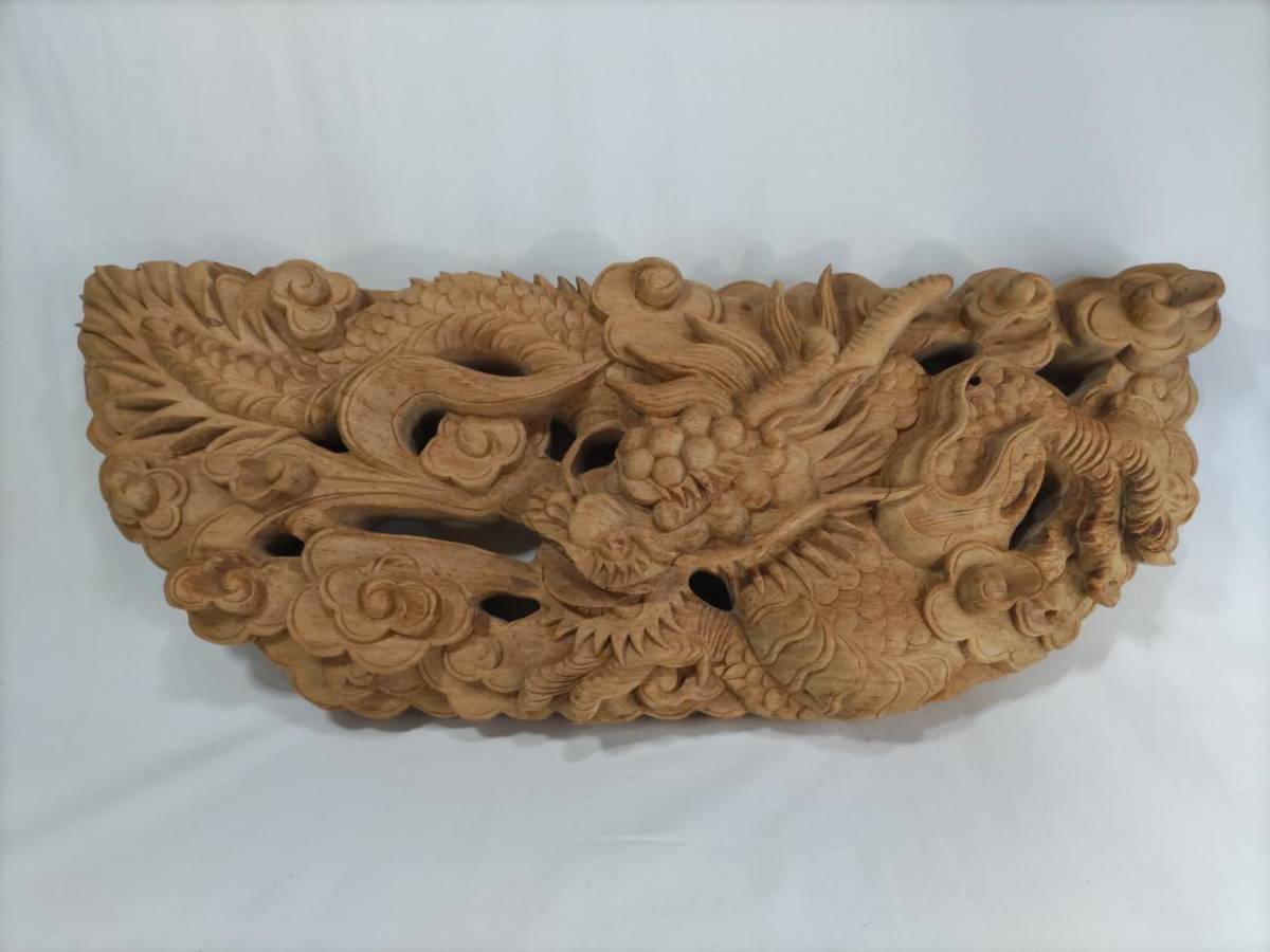 処分品!【龍】幅60cm 社寺仏閣、山車、屋台、神殿、だんぢり唐破風