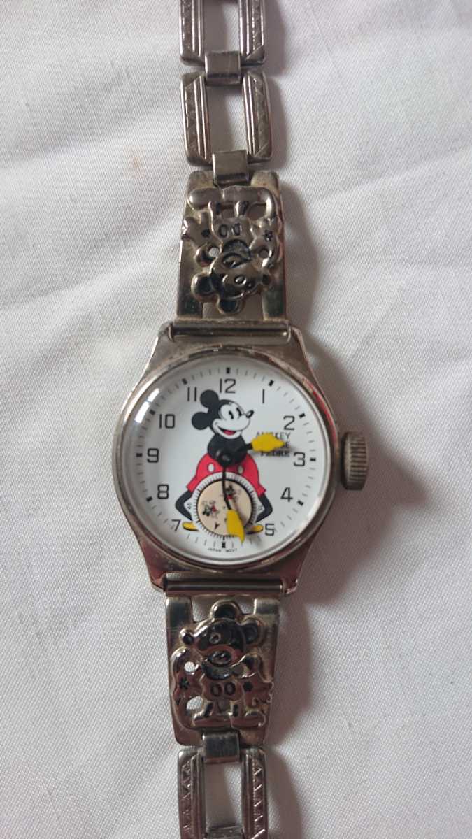 ミッキーマウス　PEDRE　腕時計　箱付き　ビンテージ　未使用　復刻　ヴィンテージ　古着　１９３０