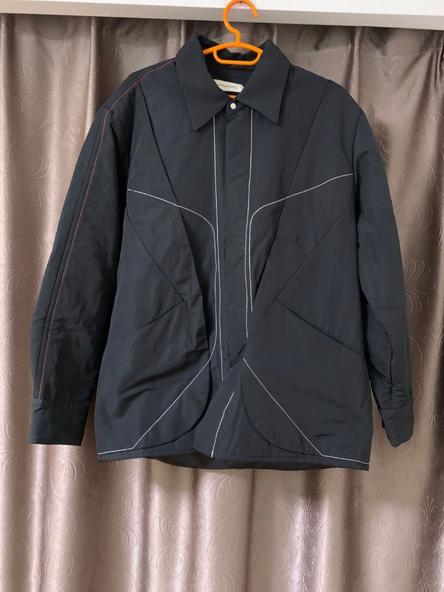 namacheko stitch detail light jacket-