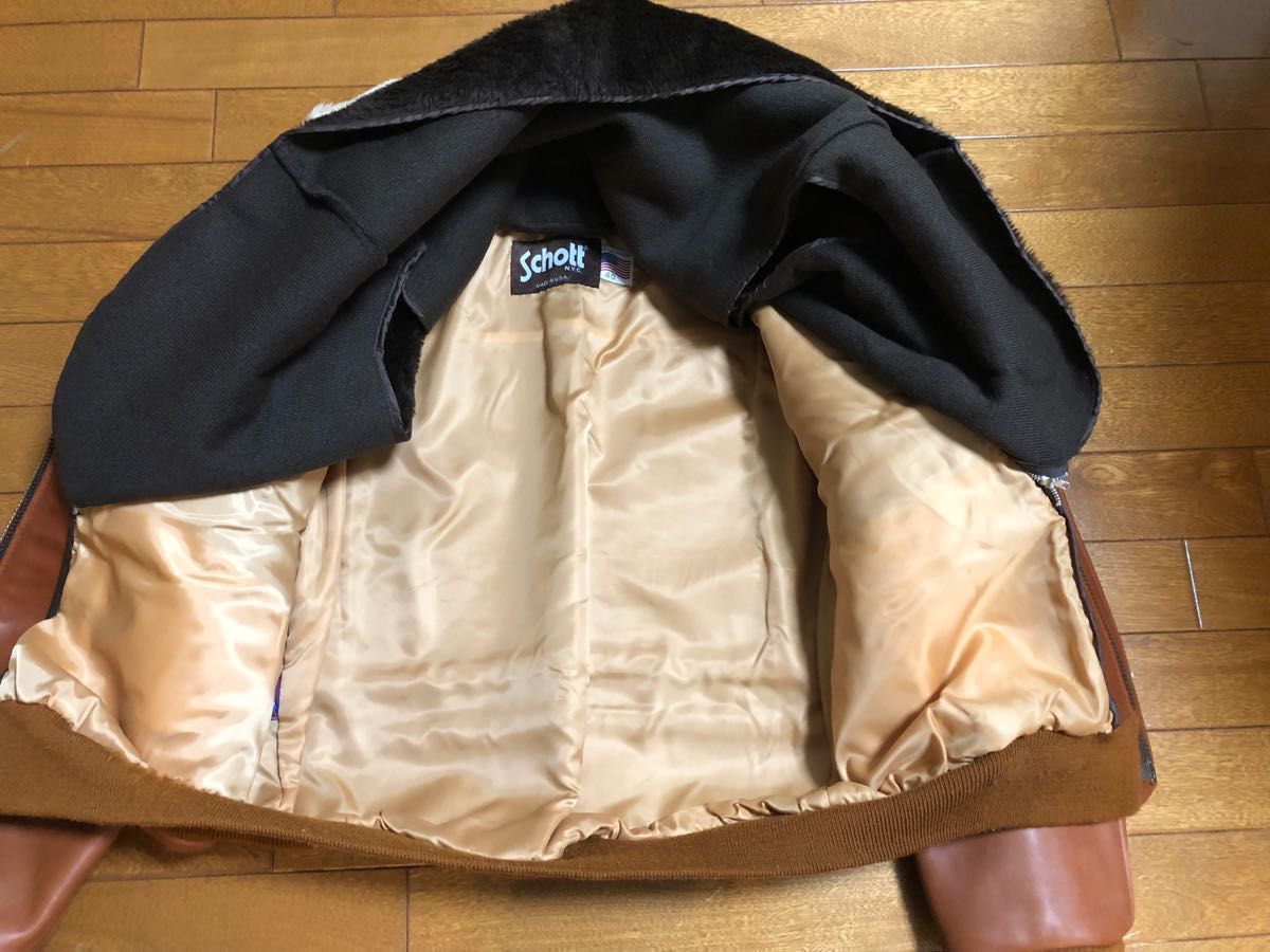 Schott G-1 レザージャケット フライトジャケット 80'S サイズ40 Schott G-1 レザージャケット フライトジャケット 80'S サイズ40