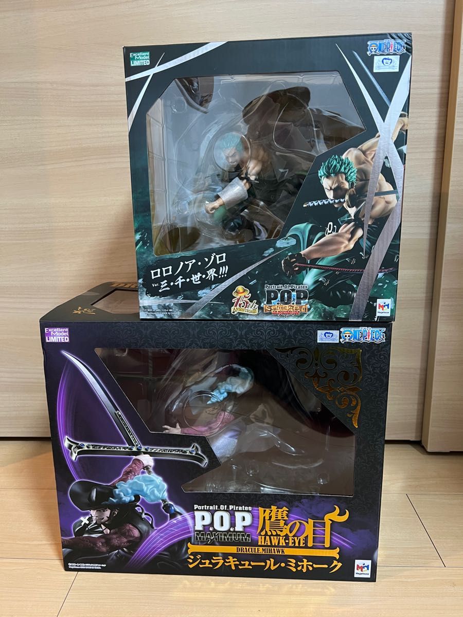 新品 ワンピース POP MAX ジュラキュール・ミホーク 鷹の目 P.O.P