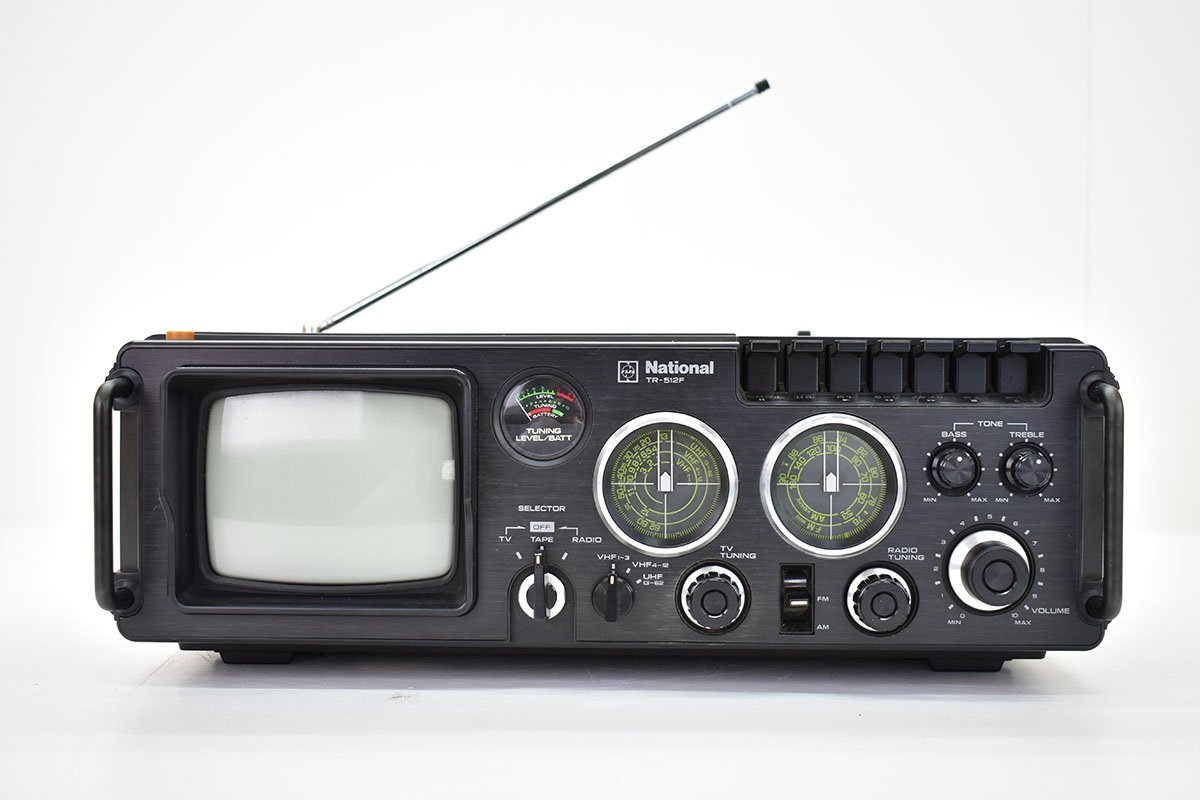 Yahoo!オークション - National TR-512F テレビラジカセ 元箱 Yahoo!オークション - National TR-512F テレビラジカセ 元箱