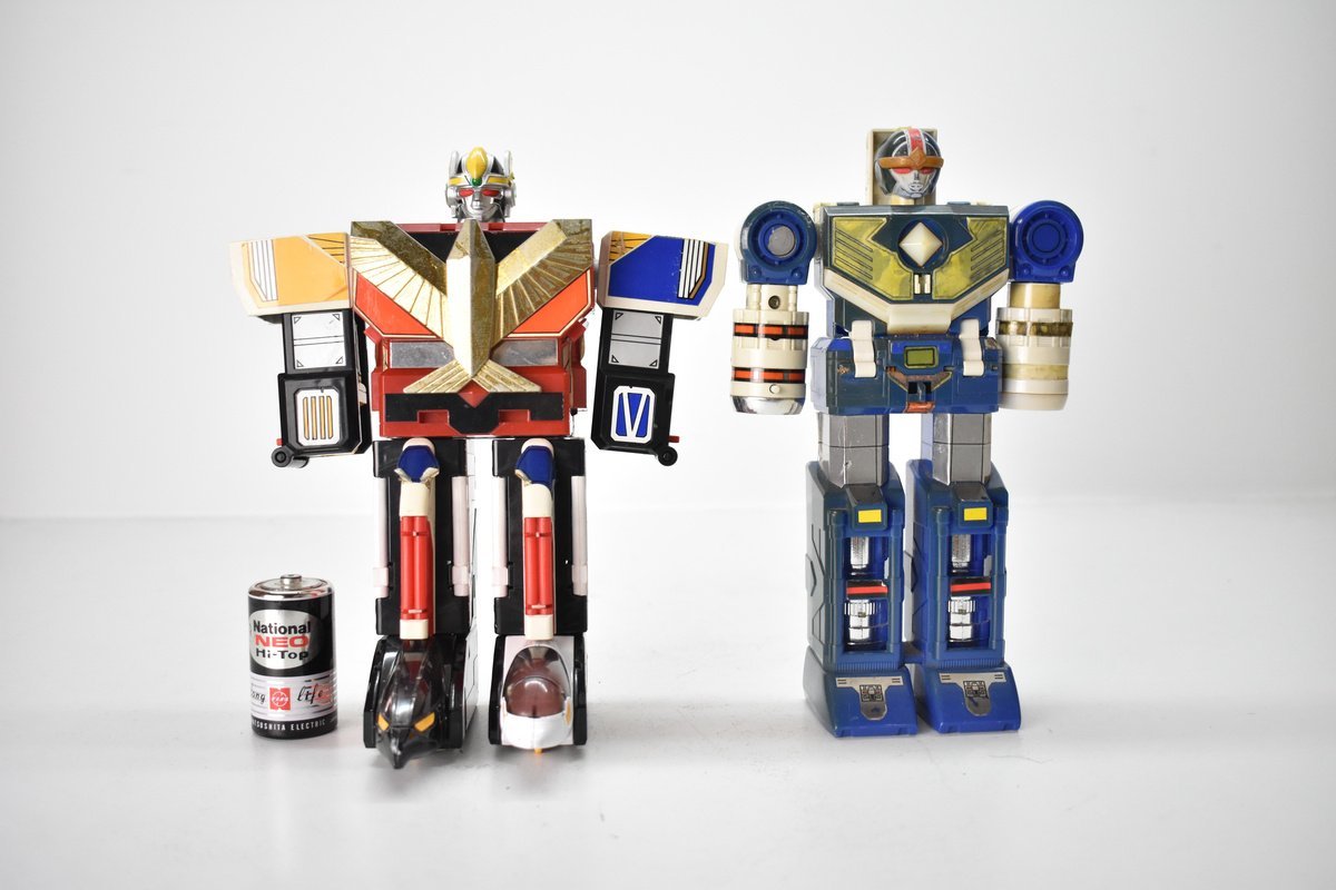 ヤフオク! - バンダイ 鳥人戦隊ジェットマン DX超合金 天空合体ジェッ...
