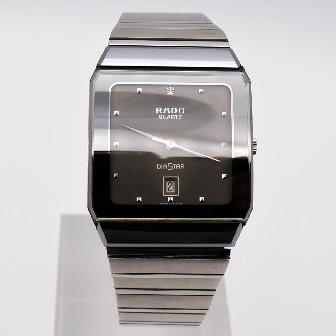 2022SUMMER/AUTUMN新作 《希少》RADO DIASTAR 腕時計 ブラックシルバー