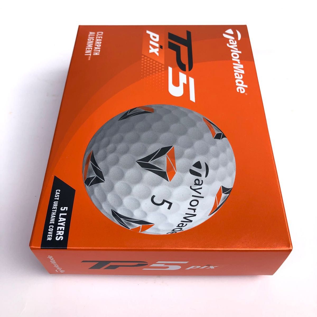 【新品未使用】テーラーメイド TP5pix ホワイト 1ダース 新品・2021年モデル】 ゴルフボール TaylorMade(テーラーメイド