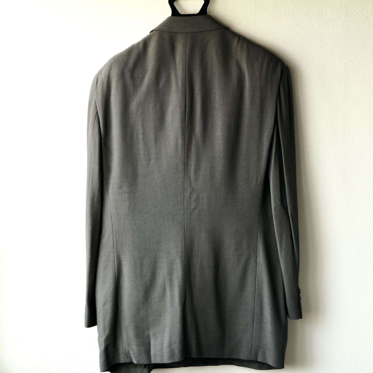 GIORGIO ARMANI ジョルジオアルマーニ ダブルスーツ グレー48 GIORGIO ARMANI ジョルジオアルマーニ ダブルスーツ グレー48