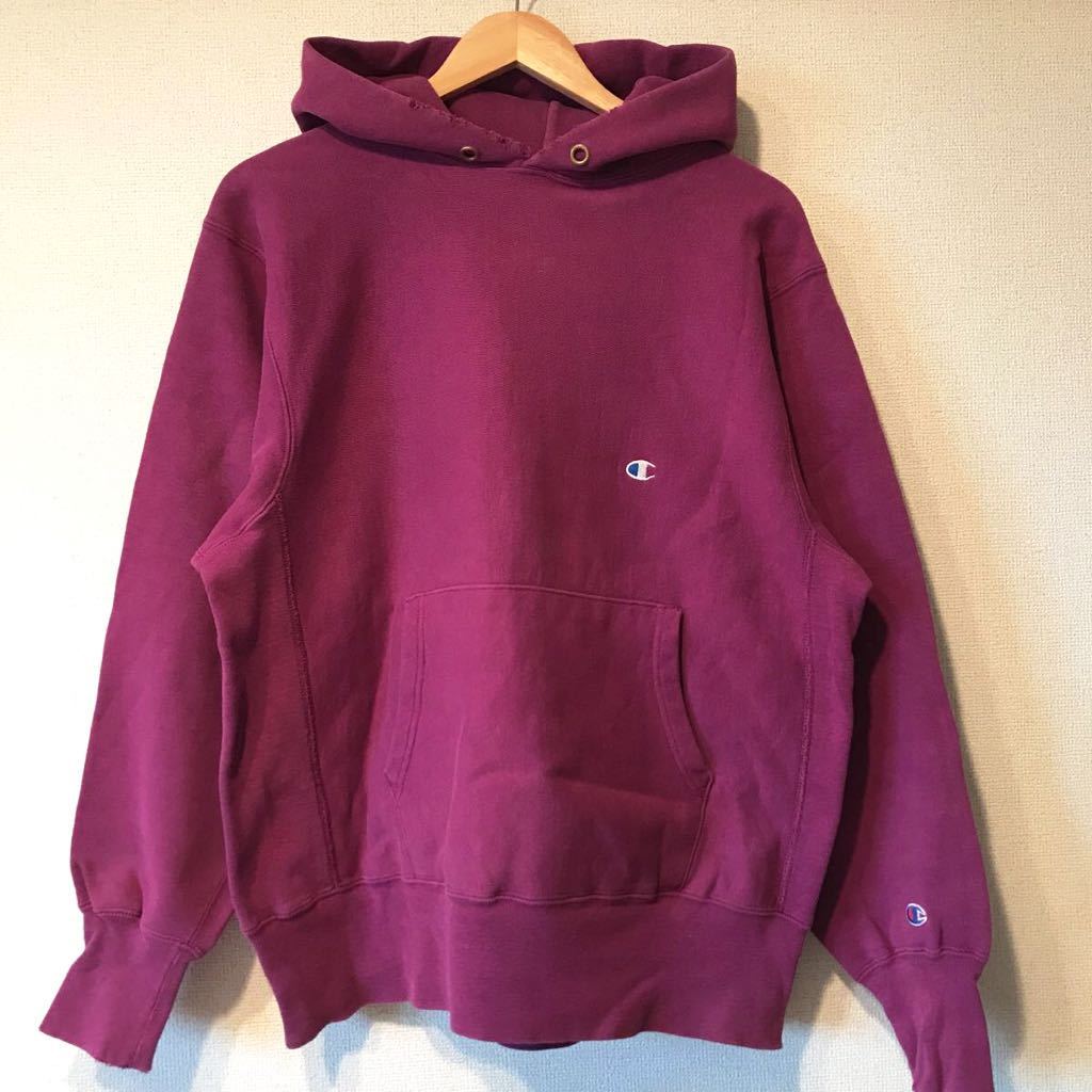【NEW限定品】 スウェット チャンピオンリバースウィーブ Champion パープル 紫 90s パーカー チャンピオン USA製 vintage リバースウィーブ ビンテージ パーカ 【NEW限定品】 スウェット チャンピオンリバースウィーブ Champion パープル 紫 90s パーカー チャンピオン USA製 vintage リバースウィーブ ビンテージ パーカ
