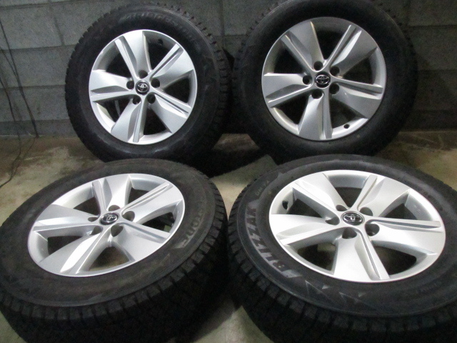 ブリザック 225/65R17 トヨタ 純正 60ハリアー 4本セット ヴァンガード ...