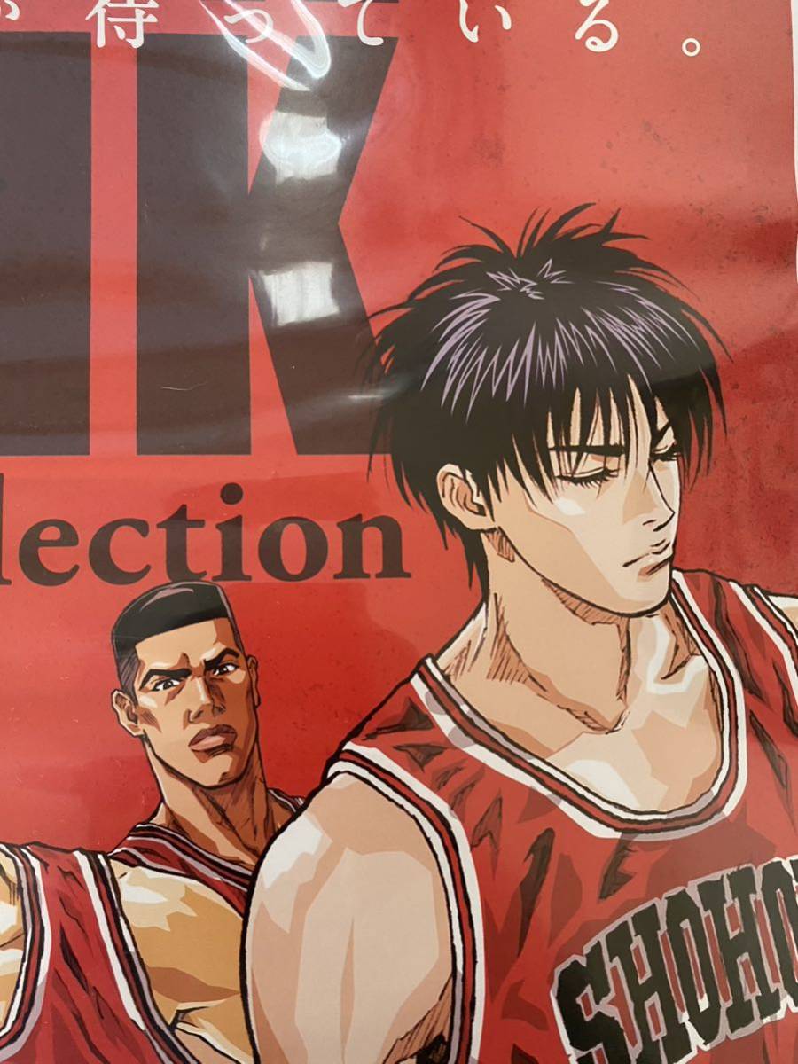 【激レア】スラムダンク　SLAMDUNK ポスター　井上雄彦　B2サイズ　① 検)セル画　原画　ポストカード　イラスト_画像4