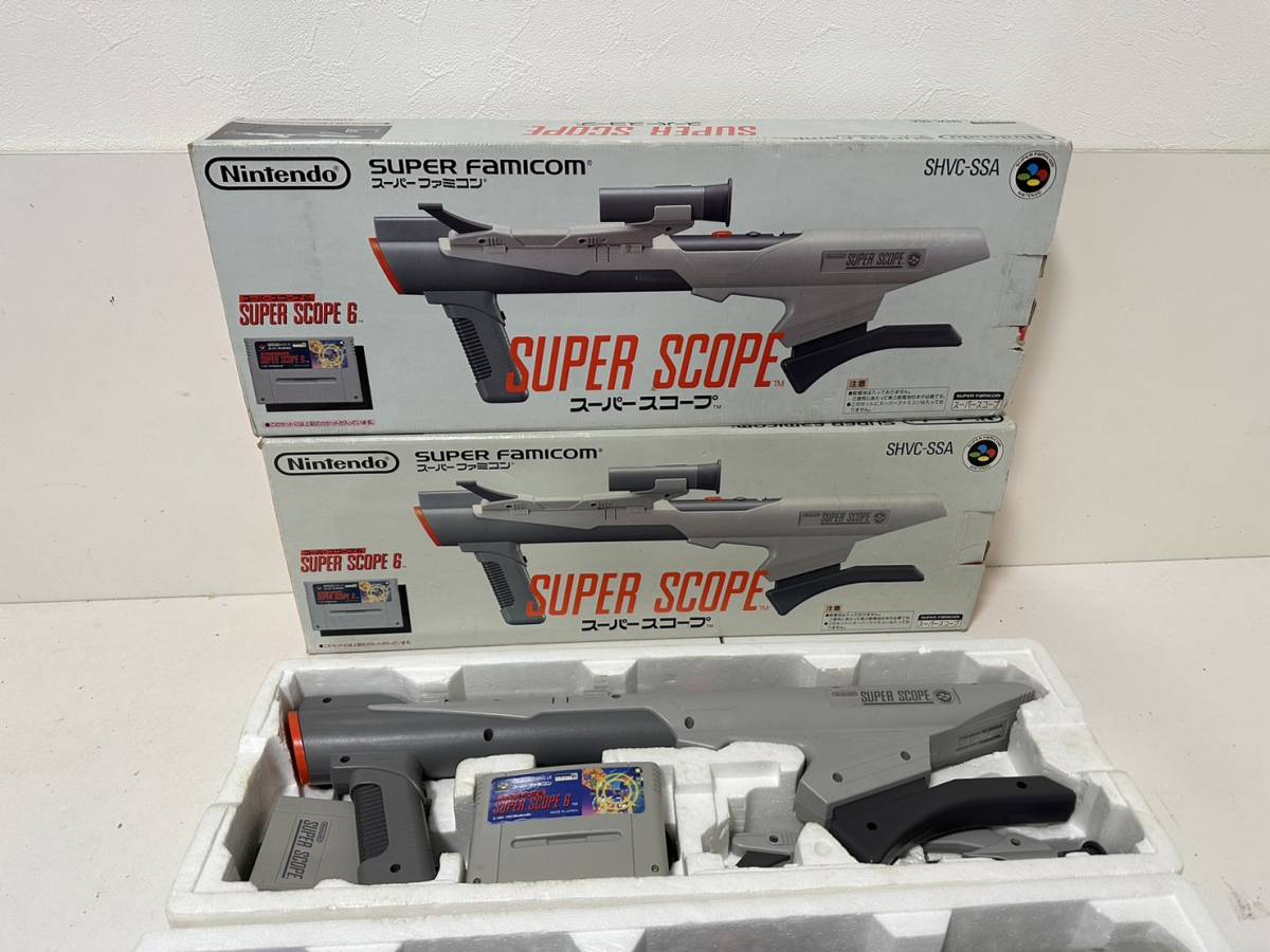 世界有名な Nintendo スーパーファミコンSUPER SCOPE スーパースコープ