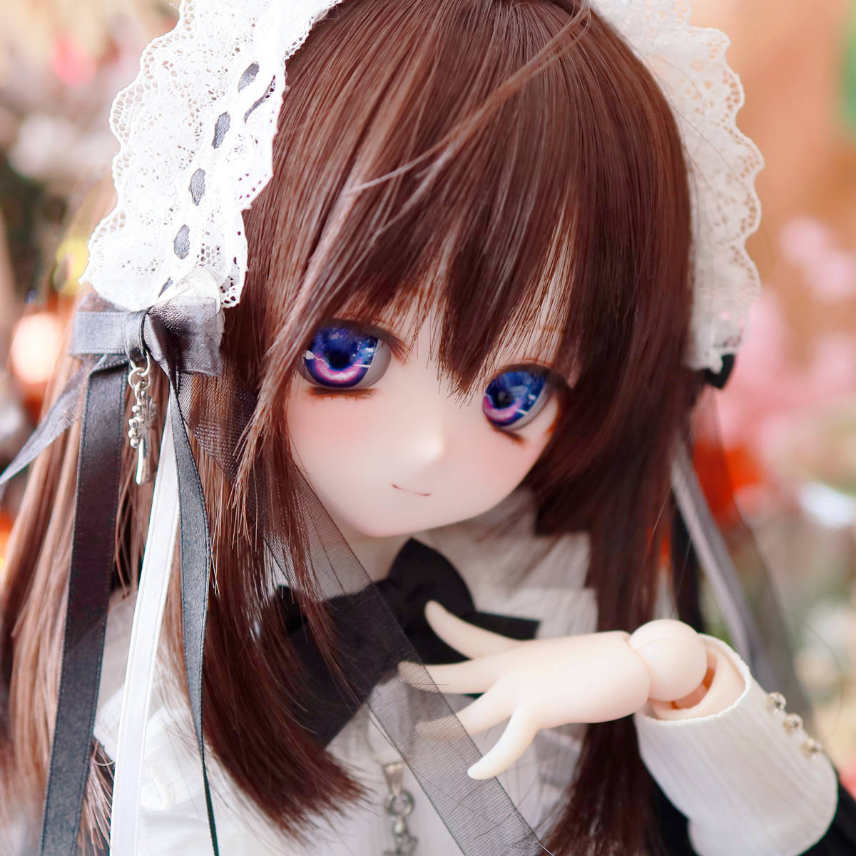 【わにわ】DDH-01 カスタムヘッド セミホワイト肌＋おまけ（アイ）