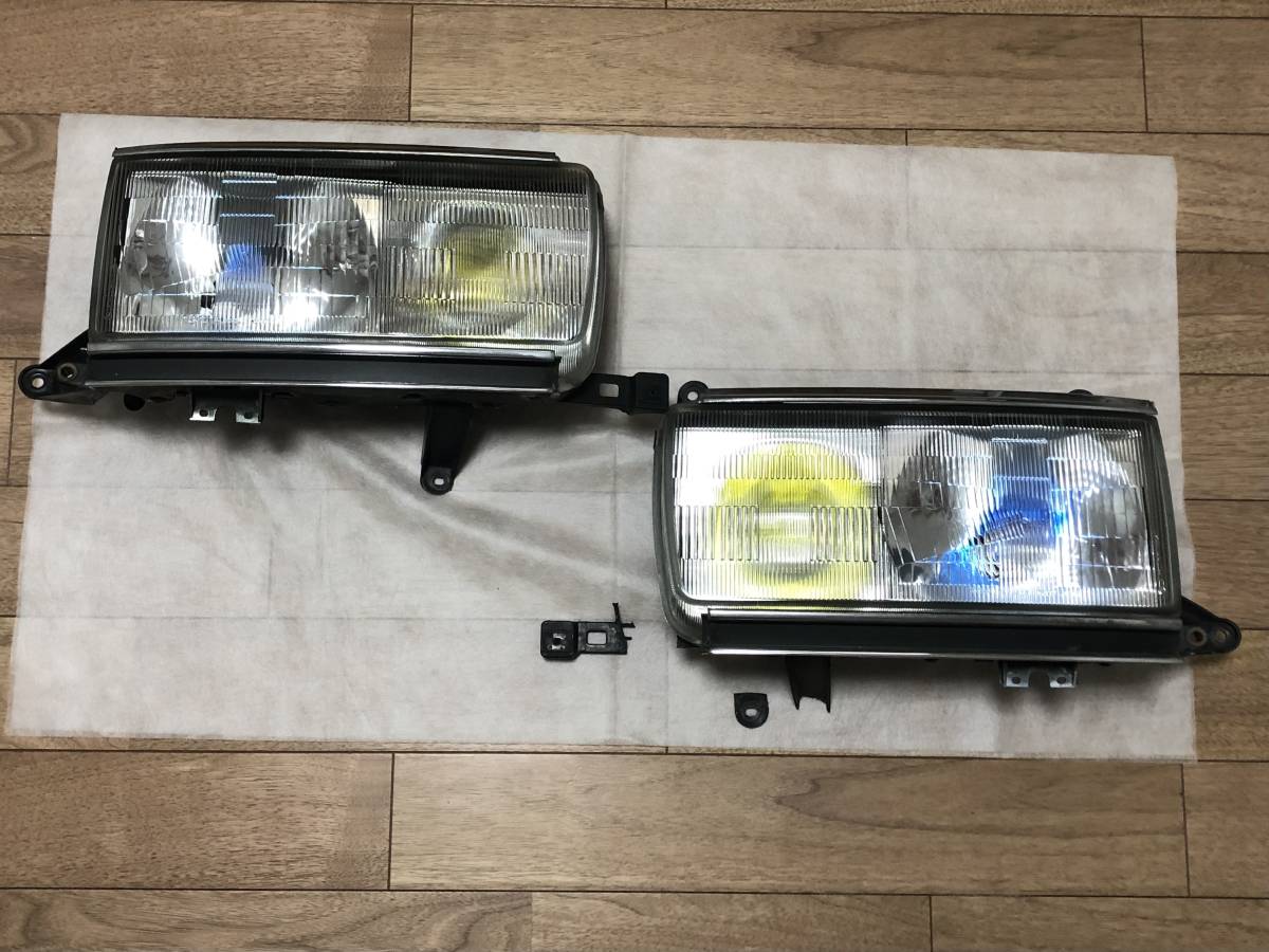 ヤフオク! - ランドクルーザー 80 後期 ヘッドライト 左右セ...