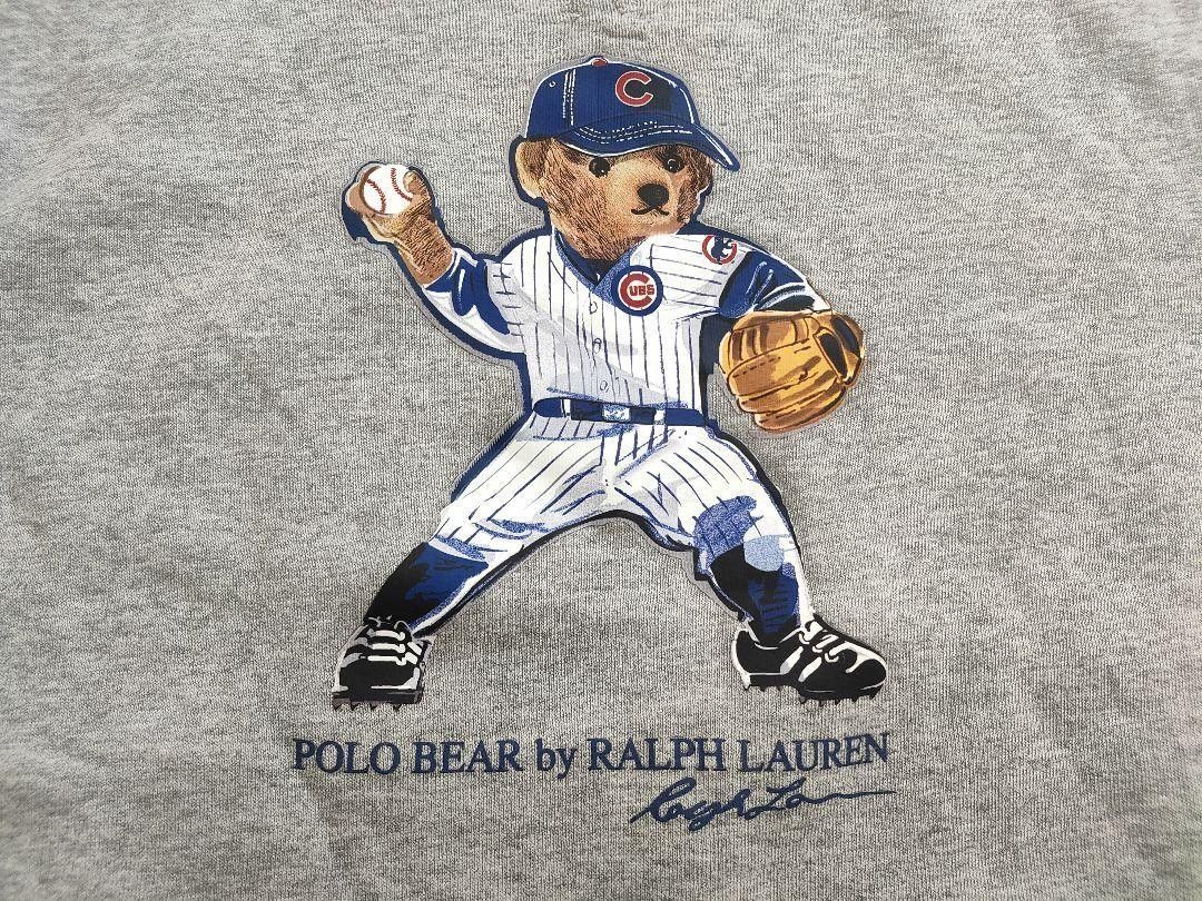 新品 ラルフローレン×MLB スウェットシャツ ポロベア×カブス 新品 ラルフローレン×MLB スウェットシャツ ポロベア×カブス