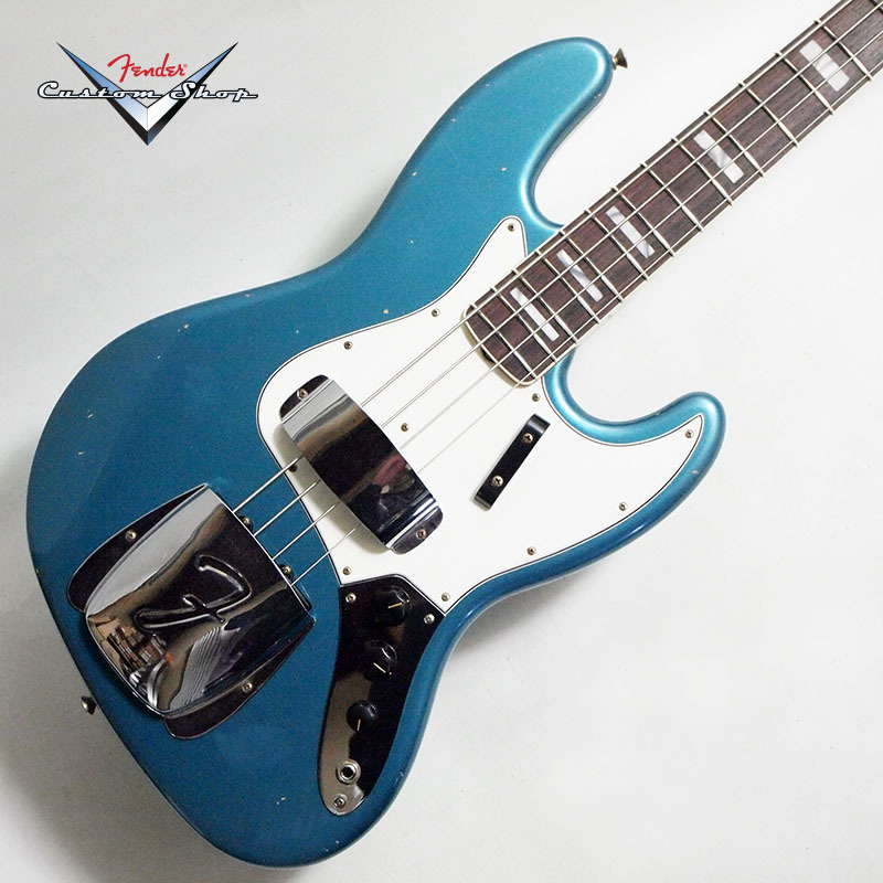 Fender Custom Shop 2021 Limited Edition 1966 Jazz Bass Aged Ocean Turquoise Journeyman Relic [ S/N CZ567140 4.28kg]