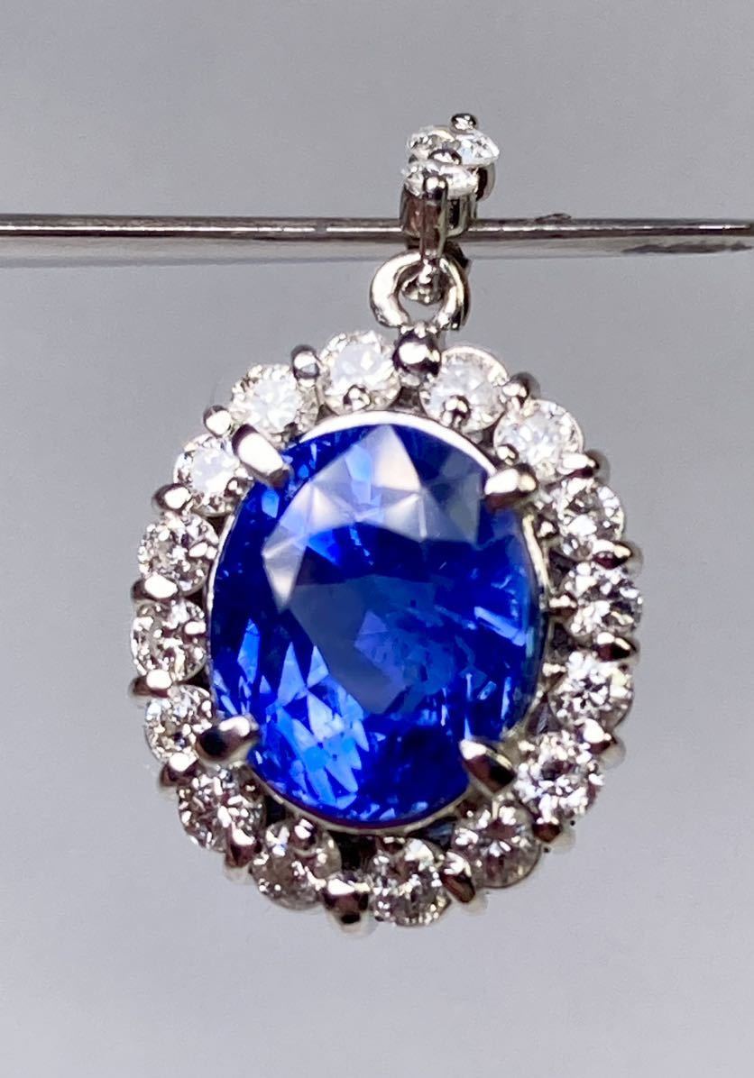 最新人気 ◇綺麗◇ 天然非加熱サファイア Pendant◇ Sapphire 鑑別書付