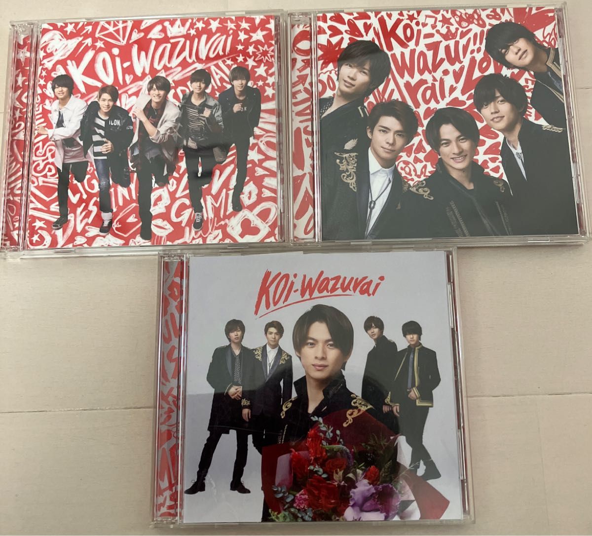 koi-wazurai 初回限定盤　3形態　King ＆ Prince CD+DVD 限定版 キンプリ