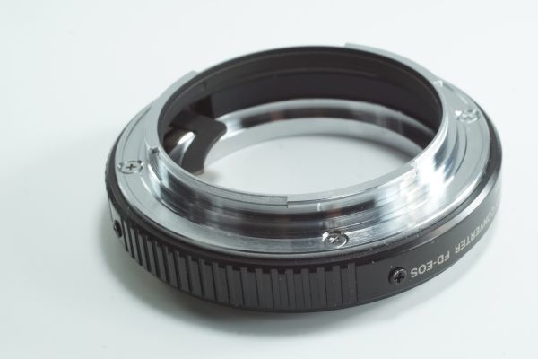 PH032『キレイ』CANON FD-EOS MACRO LENS CONVERTER 純正品 EOS一眼レフカメラにFDマウントマクロレンズを装着するマウントアダプター_画像7