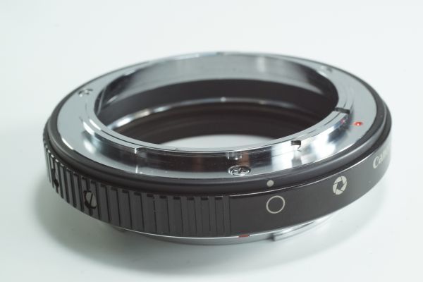 PH032『キレイ』CANON FD-EOS MACRO LENS CONVERTER 純正品 EOS一眼レフカメラにFDマウントマクロレンズを装着するマウントアダプター_画像3