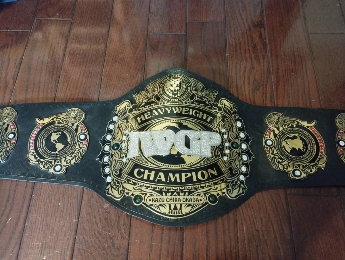 正規品 新日本プロレス カスタムヘビー級チャンピオンベルト www.m