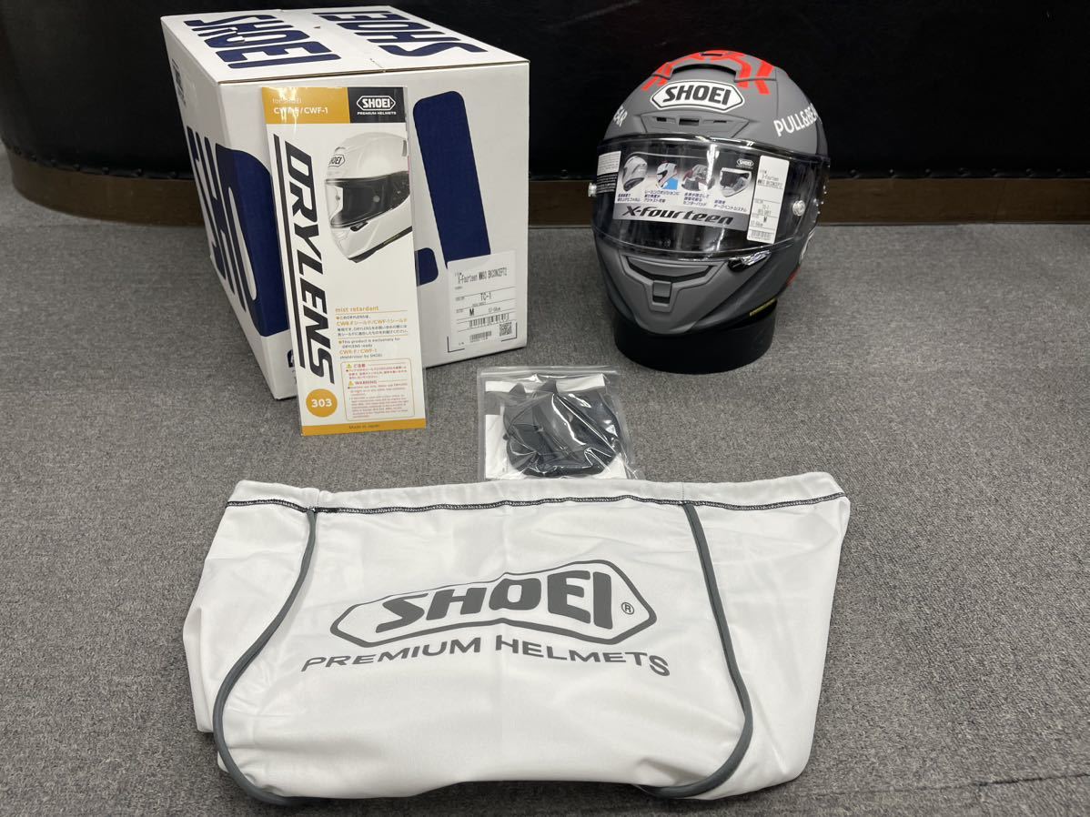 SHOEI X-Fourteen MM93 BLACK CONCEPT 2.0 Mサイズ 未使用品 www