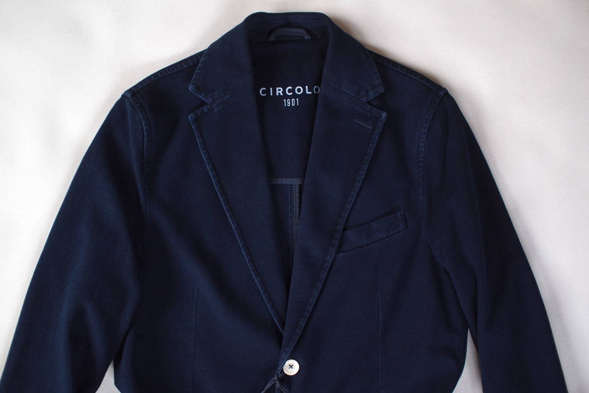 品質満点 新品タグ付 イタリア 1901 CIRCOLO 1901 春秋 インディゴ