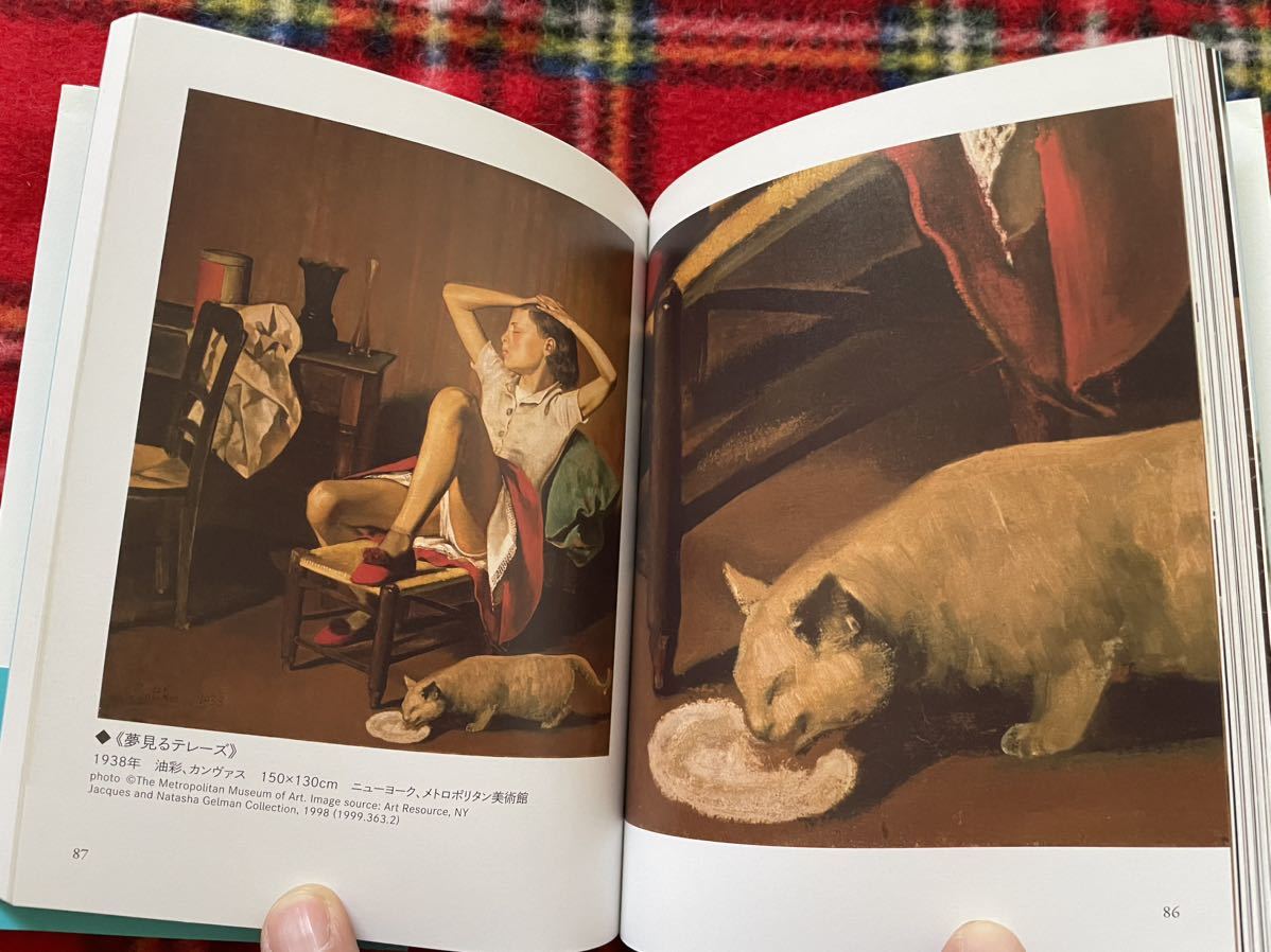 ド・ローラ節子が語る「バルテュス 猫とアトリエ」帯付き NHK出版_画像8