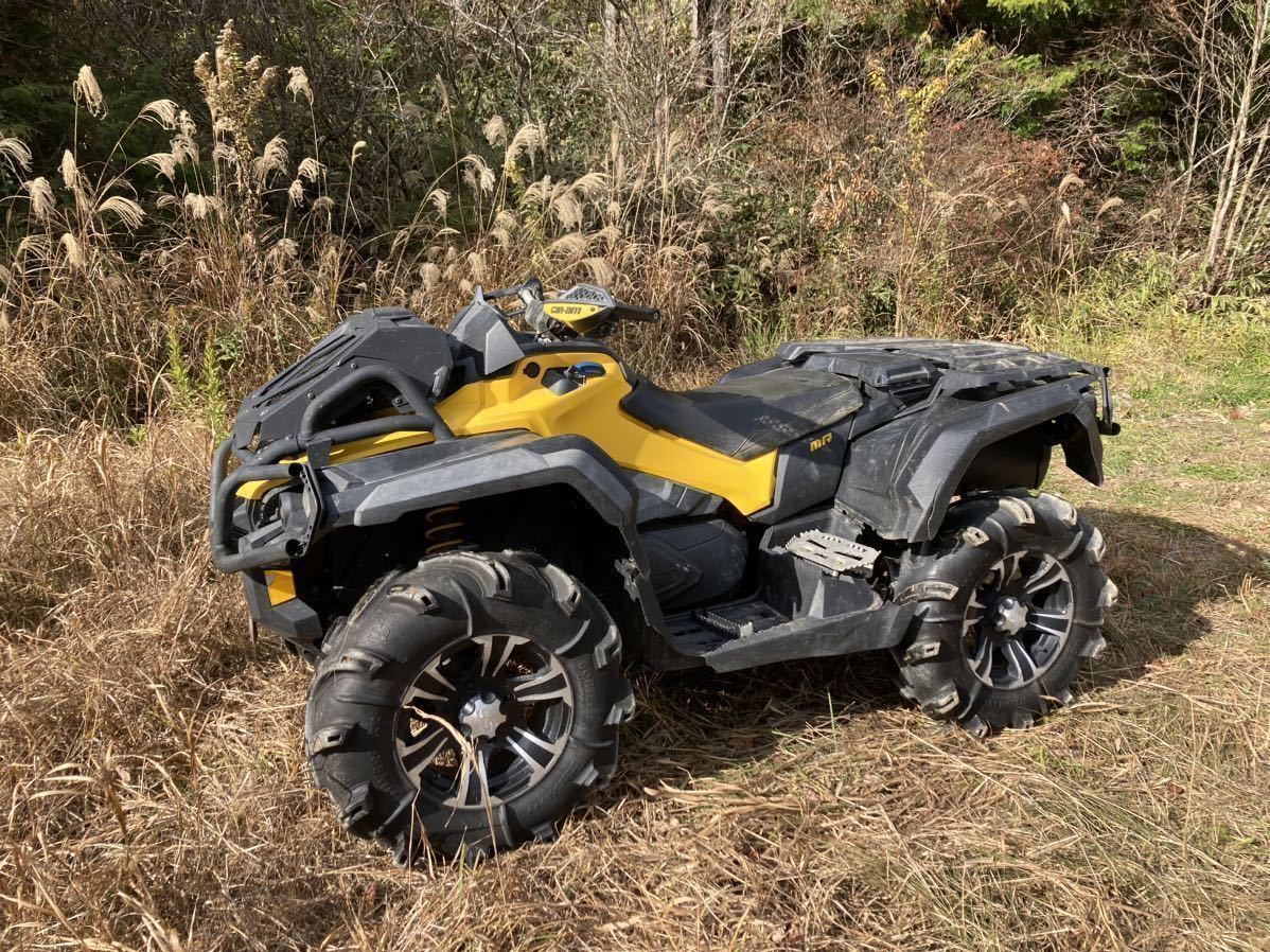 人気商品は XMR1000R OUTLANDER CANAM 【走行動画有】ナンバー有 2014年 四輪バギー AT 4輪バギー ATV カンナム バギー 四輪バギー