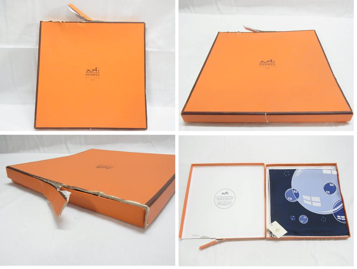 本命ギフト △HERMES △60 シャボン玉 ヴィンテージ シルク スカーフ