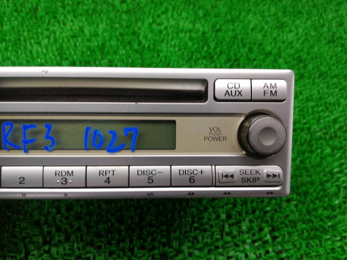 1027　Pioneer　パイオニア　オーディオ　CDデッキ　ラジオ　プレーヤー　39100-S7S-J310-C1_画像3