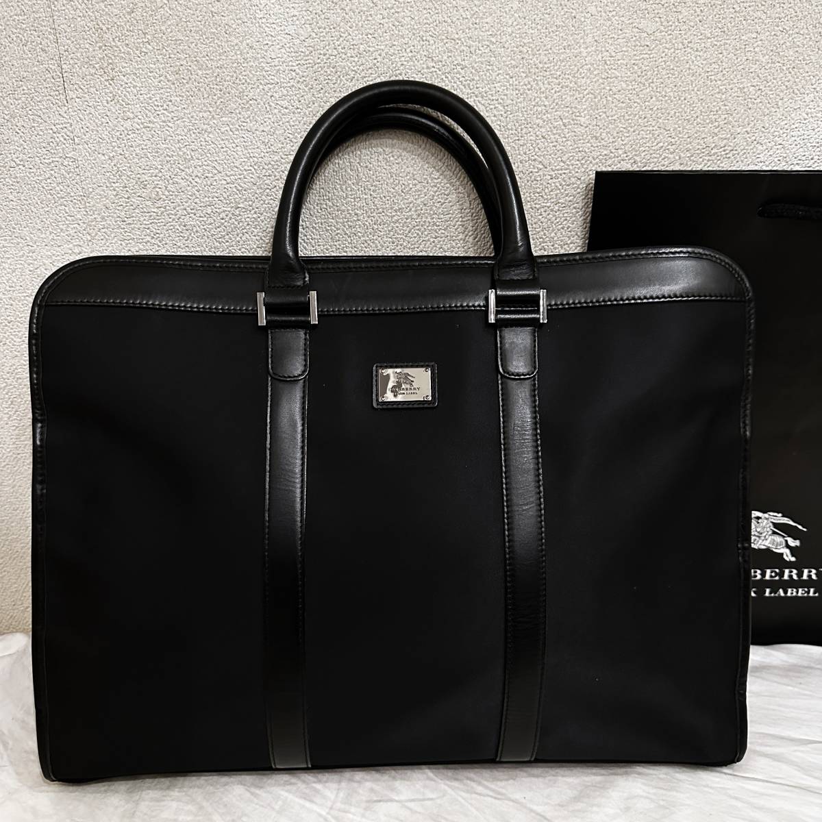 ヤフオク! - 美品 レア BURBERRY BLACK LABEL バー...