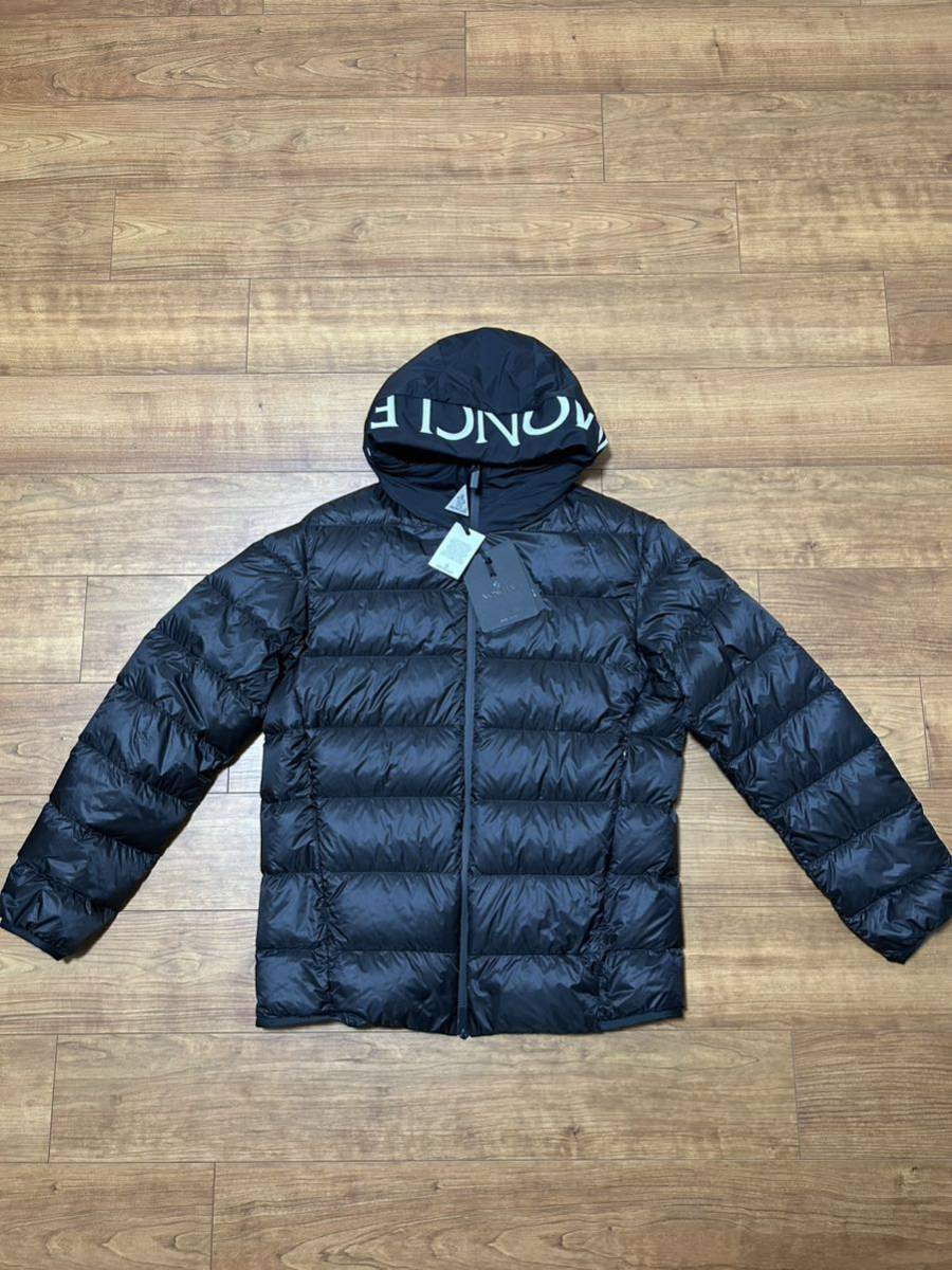 新品】MONCLER モンクレール ダウン ブラック 黒 3 L proving フード