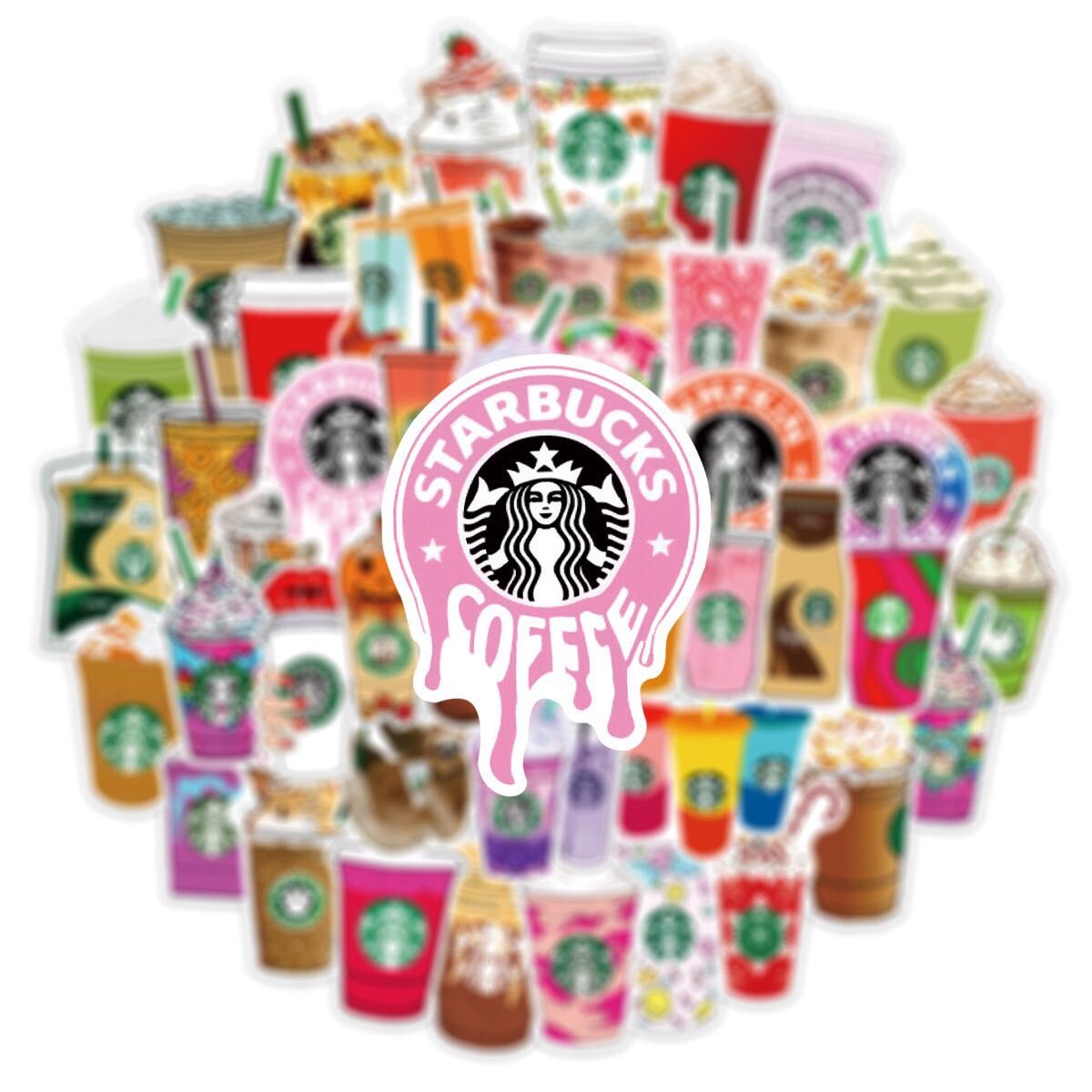 スターバックス どりんぐ コーヒー ステッカー シール 54枚