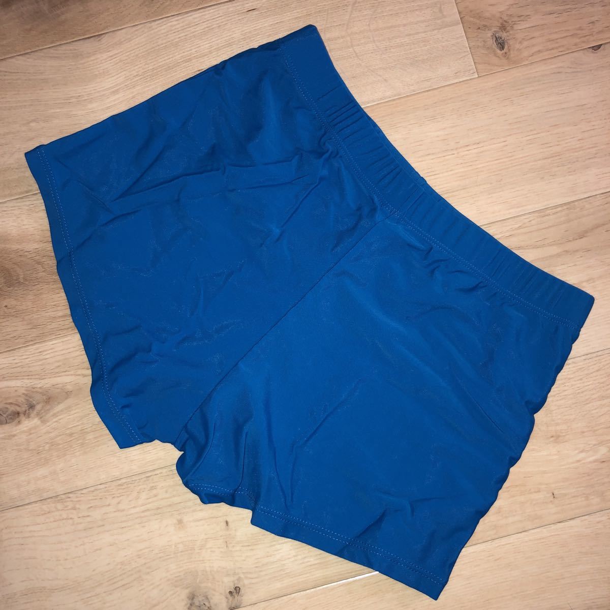 メンズ 海水パンツ ビキニ パンツ S 新品 ブルー 青 水着の画像2