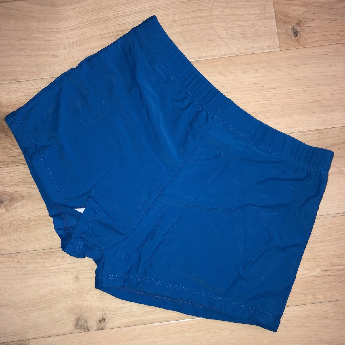 メンズ 海水パンツ ビキニ パンツ S 新品 ブルー 青 水着の画像1