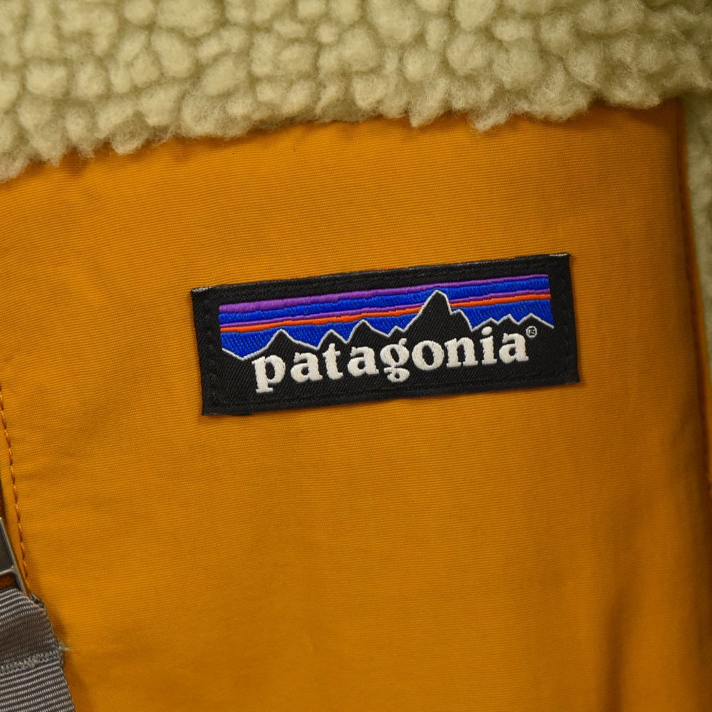 パタゴニア クラシック レトロX ジャケット ボアフリースジャケット ベージュ STY23056_画像5