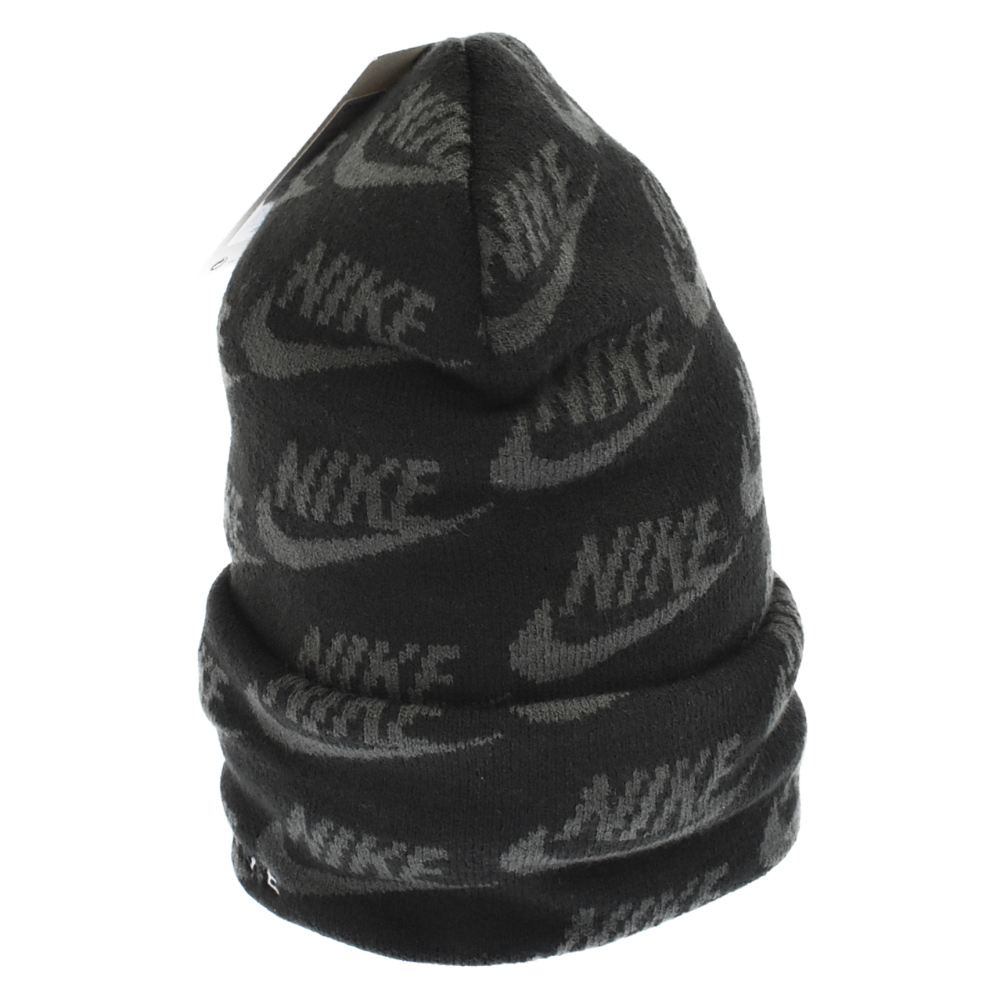 シュプリーム 21SS Supreme Nike Jacquard Logos Beanie Black ニット帽 ブラック_画像4