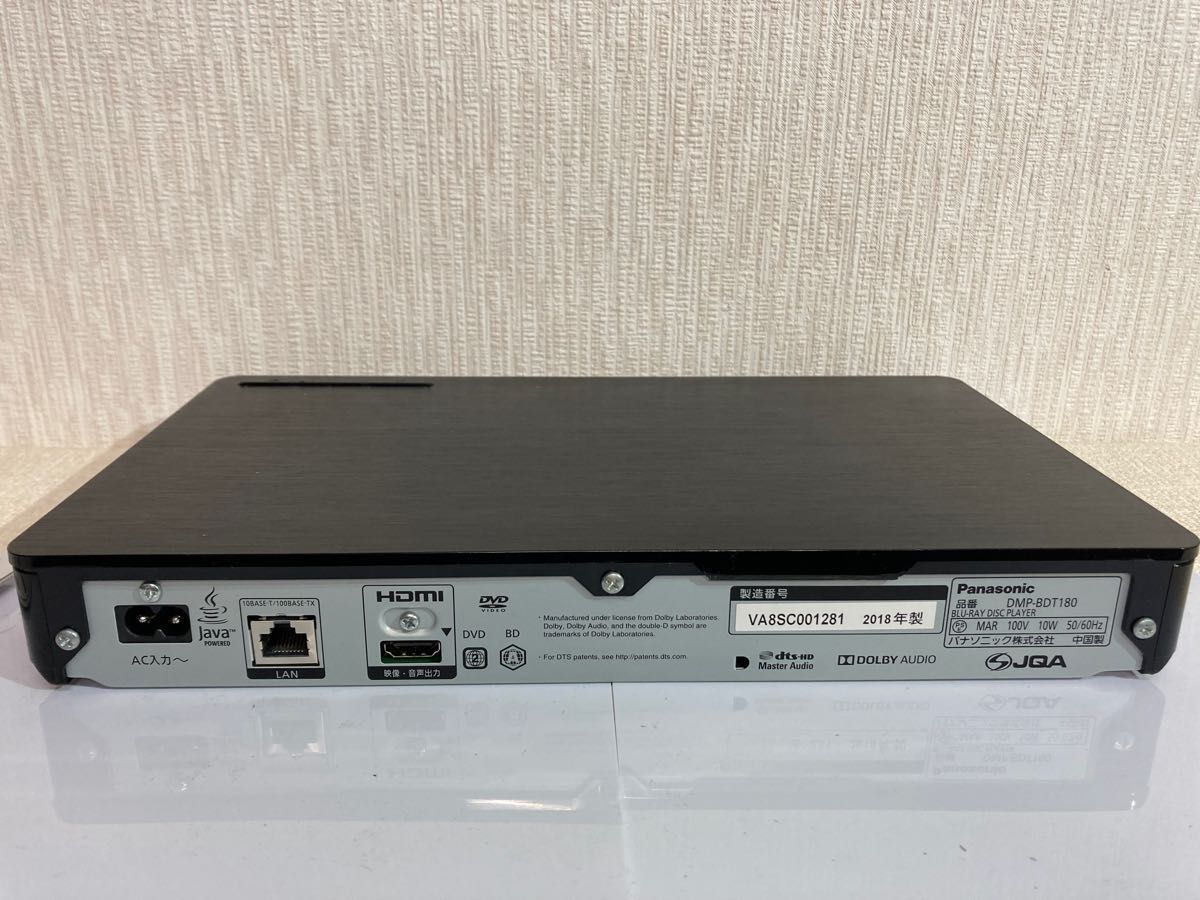 Panasonic 4K Blu-rayプレイヤー DMP-BDT180|Yahoo!フリマ(旧 Panasonic 4K Blu-rayプレイヤー DMP-BDT180|Yahoo!フリマ(旧
