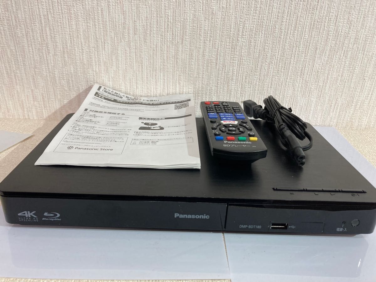 Panasonic 4K Blu-rayプレイヤー DMP-BDT180|Yahoo!フリマ(旧 Panasonic 4K Blu-rayプレイヤー DMP-BDT180|Yahoo!フリマ(旧