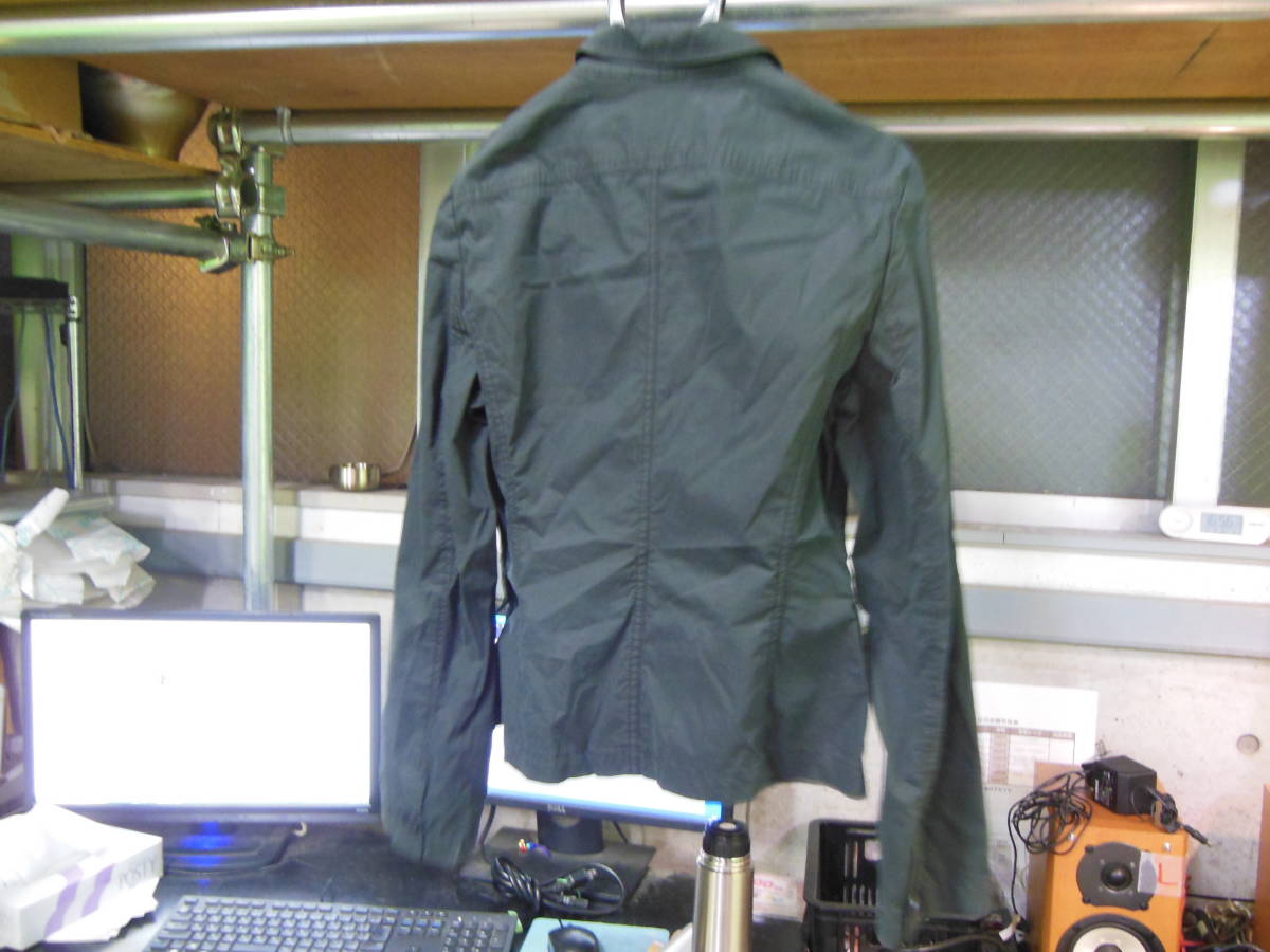 w221216-032A5 Weekend Max Mara ドレスシャツ 長袖 38サイズ ビジネス用 黒 マックスマーラ レディース リボンの画像2