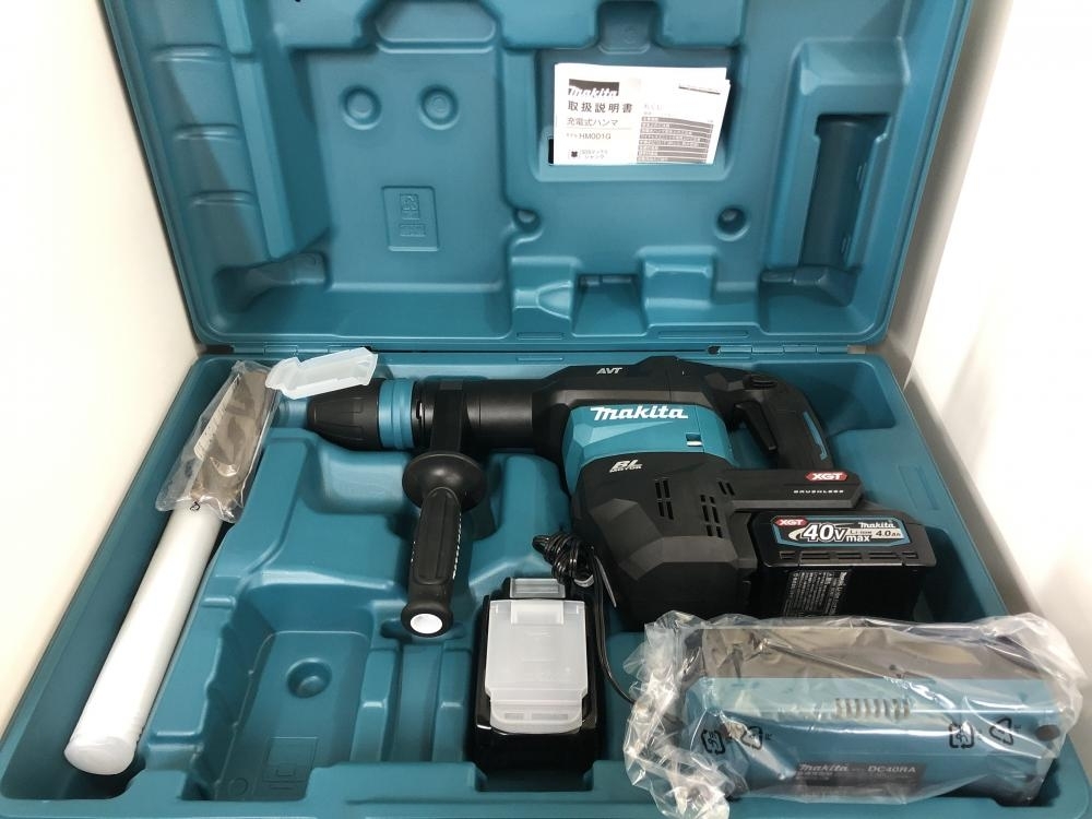 017◇未使用品・即決価格◇マキタ 40Vmax 充電式ハンマドリル