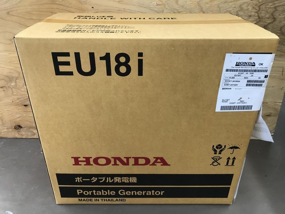 003☆未使用品☆Honda ホンダ ポータブル発電機 EU18i | incalake.com