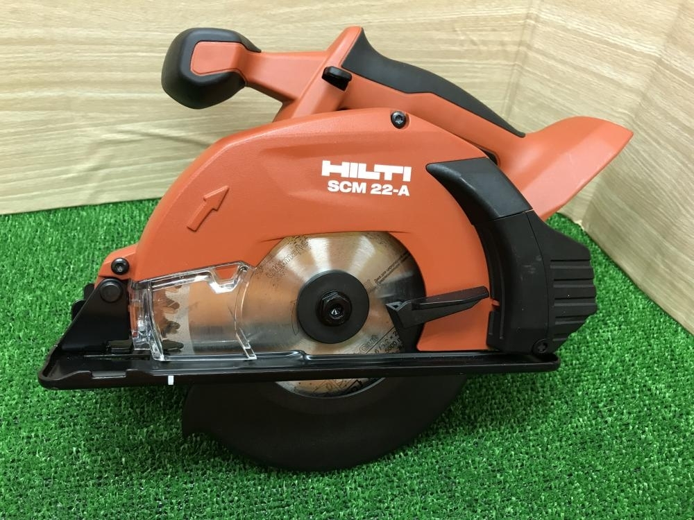 HILTIヒルティ充電式金属切断用丸ノコSCM22a本体のみ | tspea.org