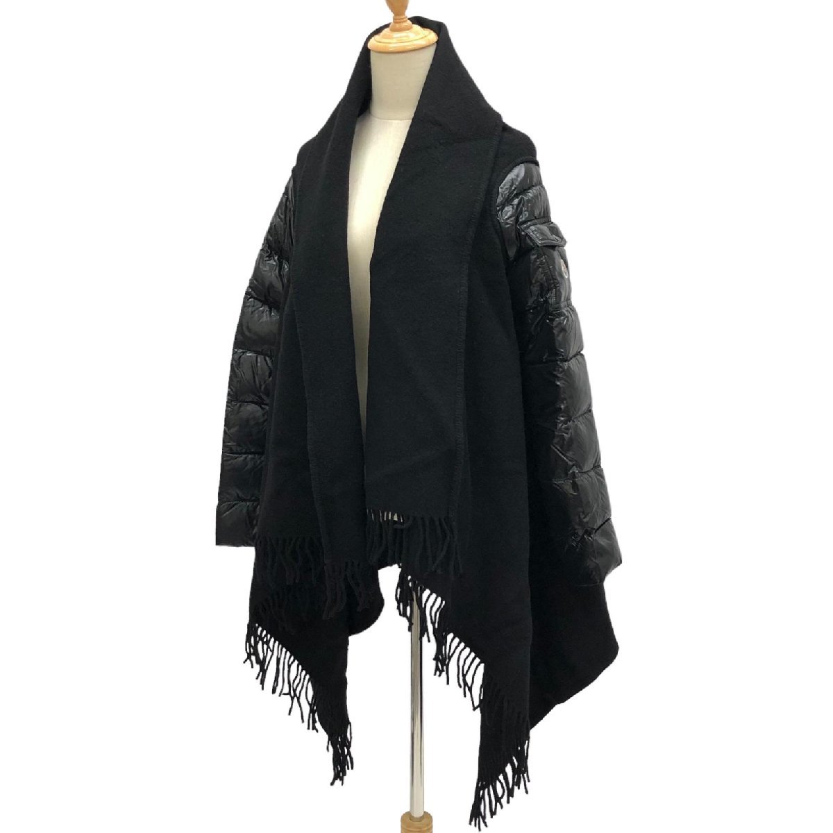 モンクール 袖ダウン ショールコート ガウン MANTELLA MONCLER-