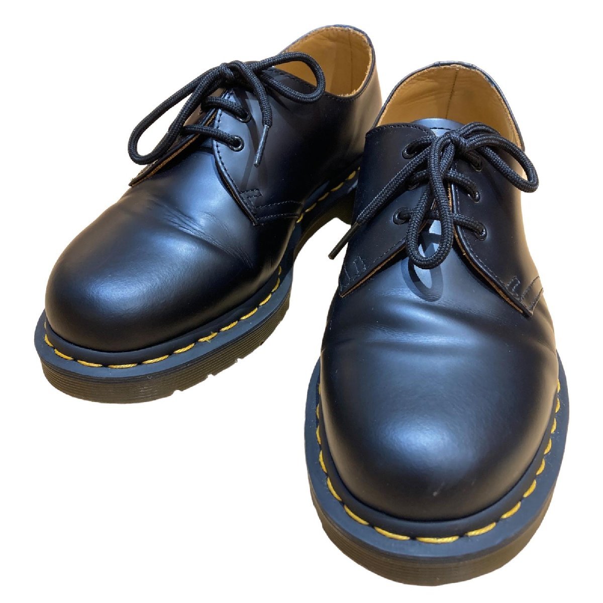 ドクターマーチン 1461 59 黒 レザー ホール ブーツ 革靴_画像1