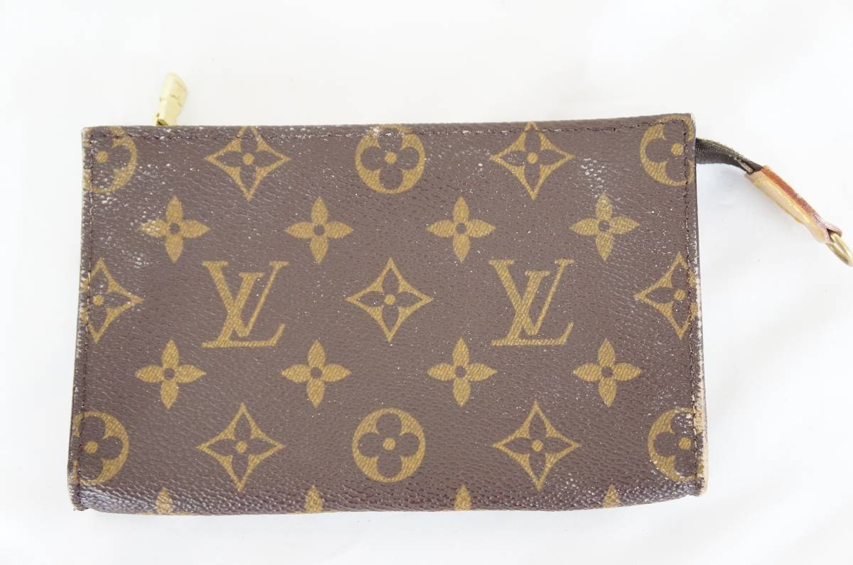 LOUIS VUITTON ルイ・ヴィトン モノグラム プチ・バケット ショルダーバッグ ポーチ付き H612240801_画像8