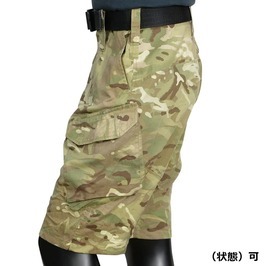 イギリス軍放出品 ハーフパンツ MTP迷彩 [ Mサイズ / 難あり ] British Combat Half Pants_画像2
